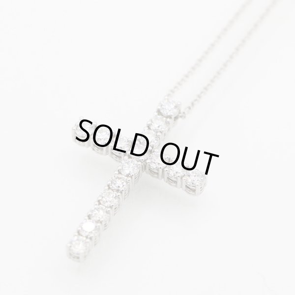 デビアス　PT950/850 ダイアイリペンダントネックレス 1.29ct 6.60g