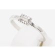 ヴァンドーム　K18WGダイアイリリング 0.10ct 2.60g　サイド