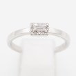ヴァンドーム　K18WGダイアイリリング 0.10ct 2.60g