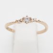 ディズニー　K18PG ダイアイリリング 0.10ct 0.03ct 1.50g