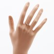 ディズニー　K18PG ダイアイリリング 0.10ct 0.03ct 1.50g　装着イメージ