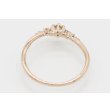 ディズニー　K18PG ダイアイリリング 0.10ct 0.03ct 1.50g　内側