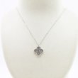 PT900/850 ダイアイリペンダントネックレス 1.00ct 5.20g　装着イメージ