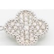 PT900/850 ダイアイリペンダントネックレス 1.00ct 5.20g　拡大
