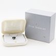 スタージュエリー K18WG ブルートパーズダイアイリペンダントネックレス 0.03ct 4.00g　箱
