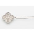 PT900/850 ダイアイリペンダントネックレス 1.00ct 5.20g　表面拡大
