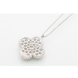 PT900/850 ダイアイリペンダントネックレス 1.00ct 5.20g　裏面