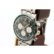 セイコー　セレクション クロノグラフ ＳＢＴＲ０５７  緑文字盤 白インダイアル　サイド拡大