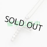 画像: デビアス　PT950/850 ダイアイリペンダントネックレス 1.29ct 6.60g