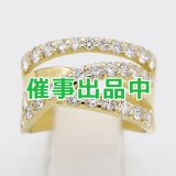 画像: 翁淳 jun okina K18 ダイアイリリング 1.28ct 7.10g