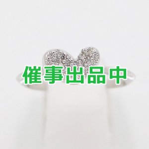 画像: K18WG ダイアイリリング 0.12ct 2.40g