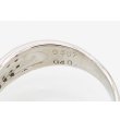 PT900 ダイアイリリング 0.567ct 0.40ct 6.60g　刻印(2)