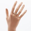 PT999 ダイアイリリング 1.00ct 4.80g　装着イメージ