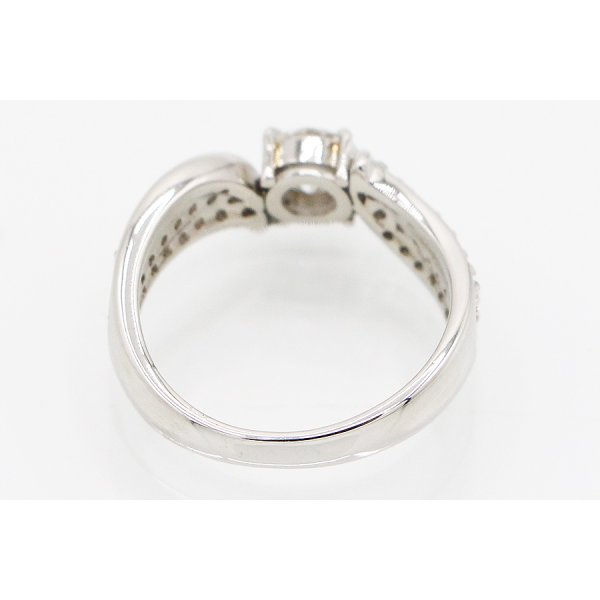 PT900 ダイアイリリング 0.567ct 0.40ct 6.60g　内側
