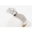 PT900 ダイアイリリング 0.567ct 0.40ct 6.60g　サイド