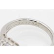 PT900 ダイアイリリング 0.542ct 0.61ct 5.50g　刻印(2)