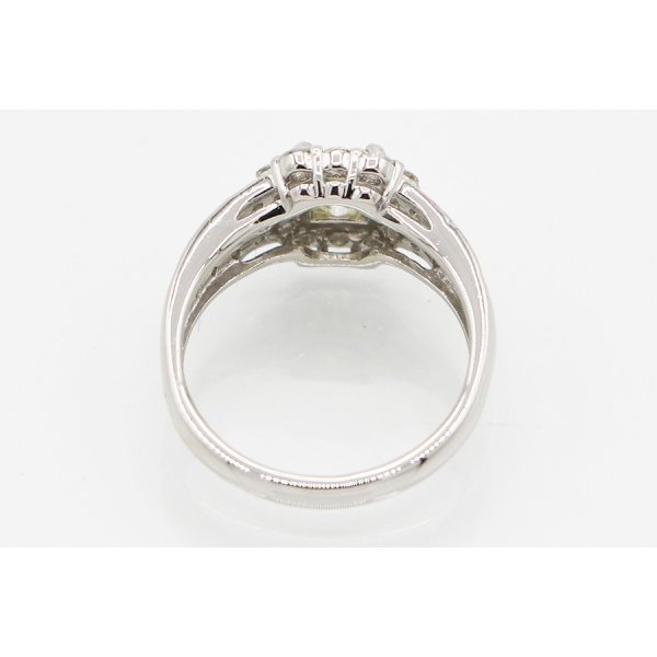 PT900 ダイアイリリング 0.542ct 0.61ct 5.50g　内側