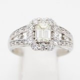 画像: PT900 ダイアイリリング 0.542ct 0.61ct 5.50g