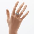 PT900 ダイアイリリング 0.542ct 0.61ct 5.50g　装着イメージ