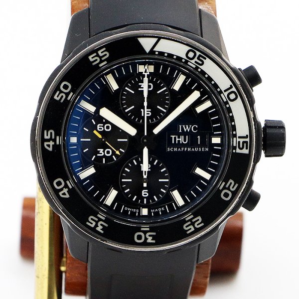 ＩＷＣ　アクアタイマー２０００　クロノ　ＩＷ３６７６７０５　黒文字盤　ガラパゴス限定