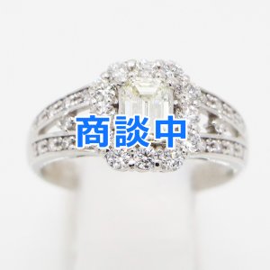 画像: PT900 ダイアイリリング 0.542ct 0.61ct 5.50g