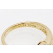 K18 サファイアダイアイリリング 1.13ct 0.20ct 4.70g　刻印(2)