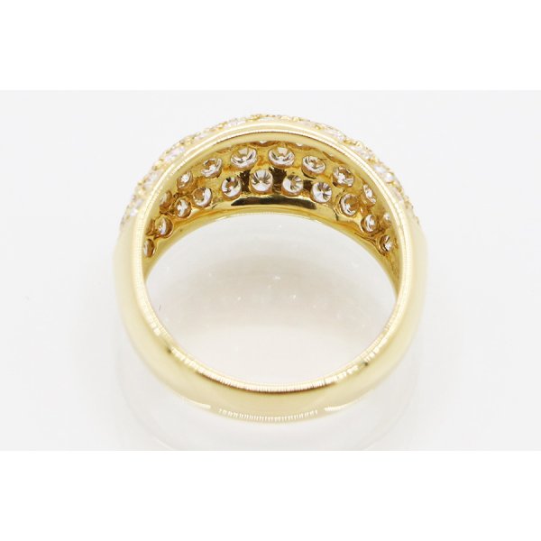 ミキモト　K18 ダイアイリリング 1.28ct 5.80g　内側