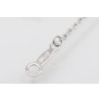 ミキモト　K18WG サファイアダイアイリペンダントネックレス 0.13ct 5.10g　刻印