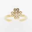 ミキモト　K18 ダイアイリリング 0.12ct 4.50g