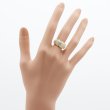 ミキモト　K18 ダイアイリリング 1.28ct 5.80g　装着イメージ