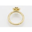 ミキモト　K18 ダイアイリリング 0.12ct 4.50g　内側