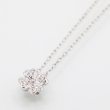 ミキモト　K18WG ダイアイリペンダントネックレス 0.07ct 3.00g