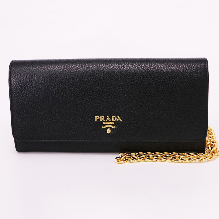 PRADA チェーンウォレット