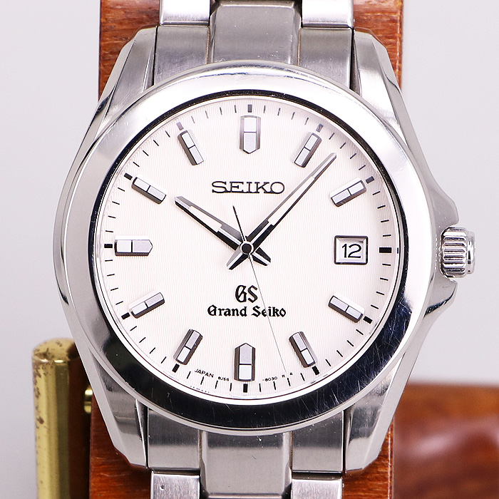 セイコー SEIKO 8J56-8020/SBGF017 グランドセイコー デイト クォーツ メンズ 良品 _758250