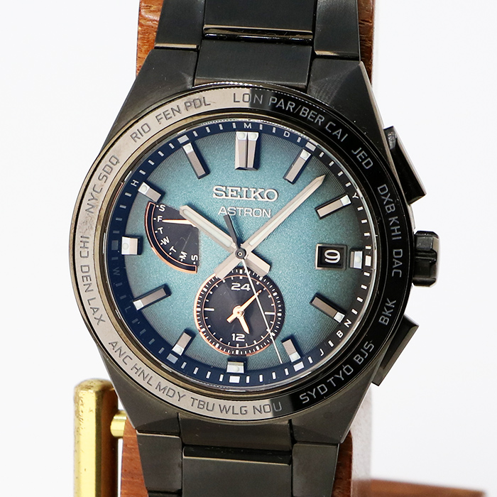 セイコー アストロンネクスター SBXY057 緑文字盤 （メンズ中古