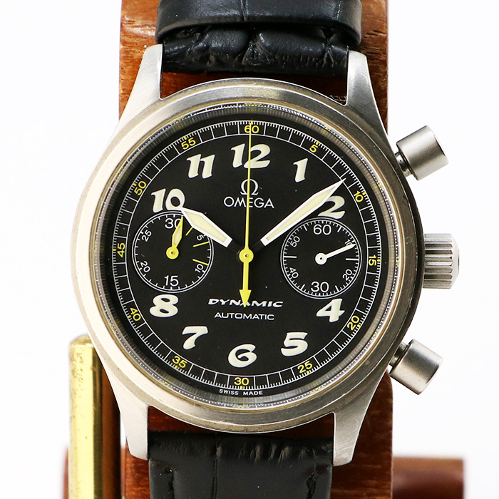 オメガ ダイナミック クロノグラフ 5240．50 黒文字盤 中古時計